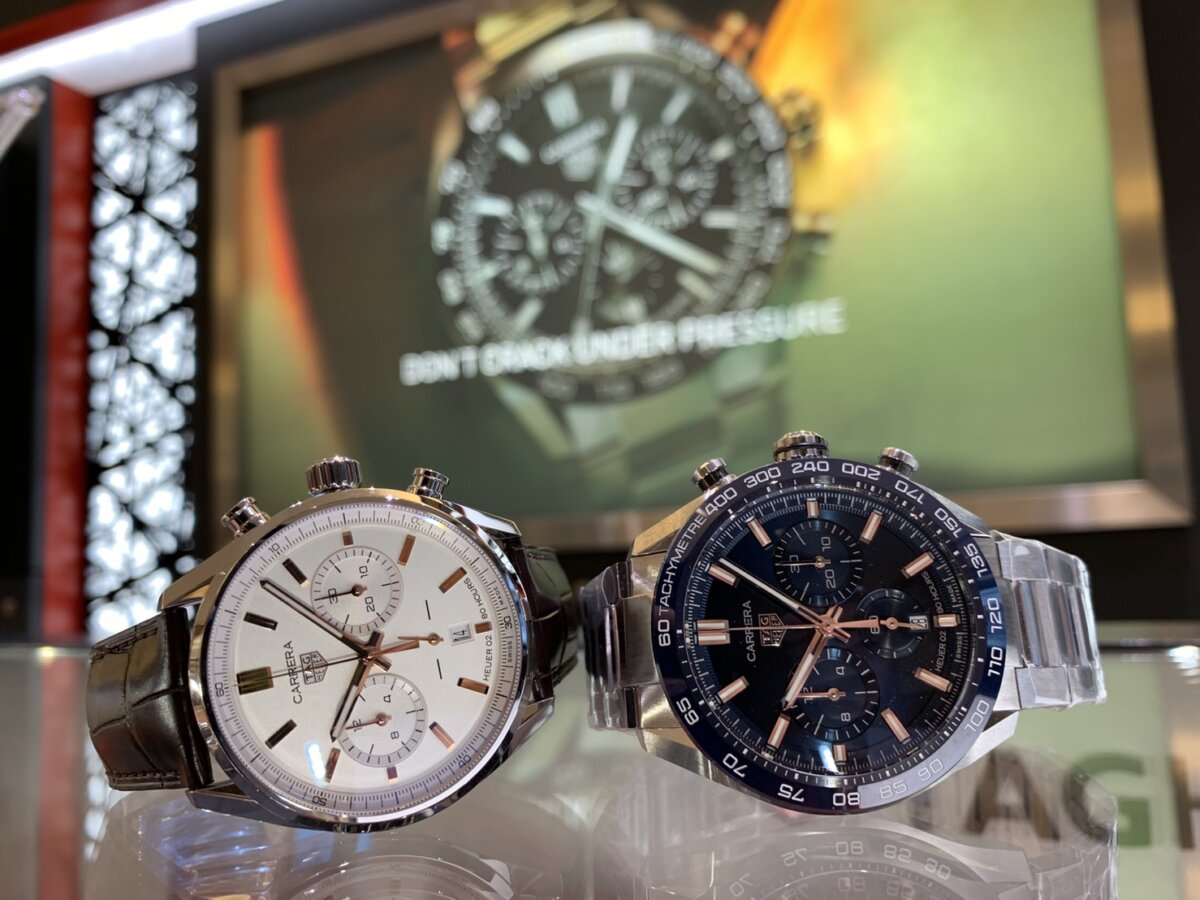 タグ・ホイヤー】話題のカレラ02！スポーツクロノグラフとエレガント