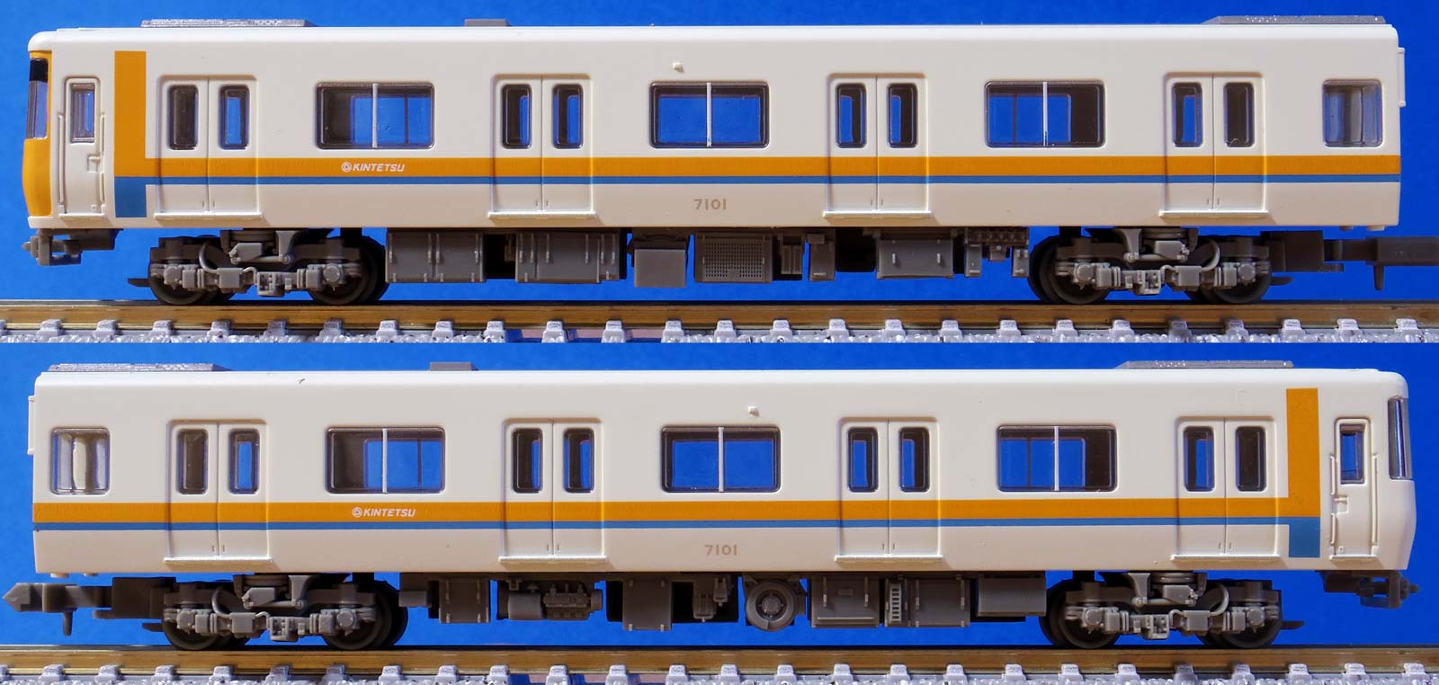 大阪の地下鉄中央線に乗り入れる白いアイツ、鉄コレ近鉄7000系をゲット