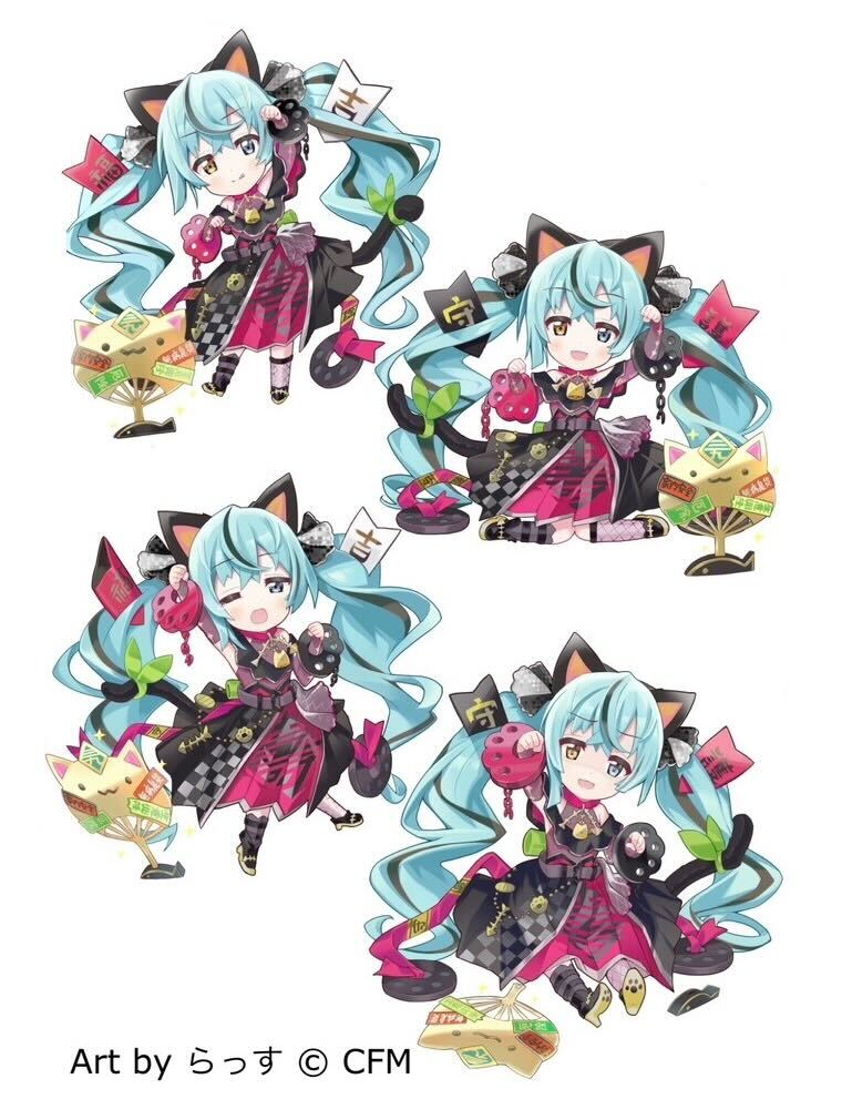 ねんどろいど 初音ミク 黒招きミクVer.」が好評予約受付中