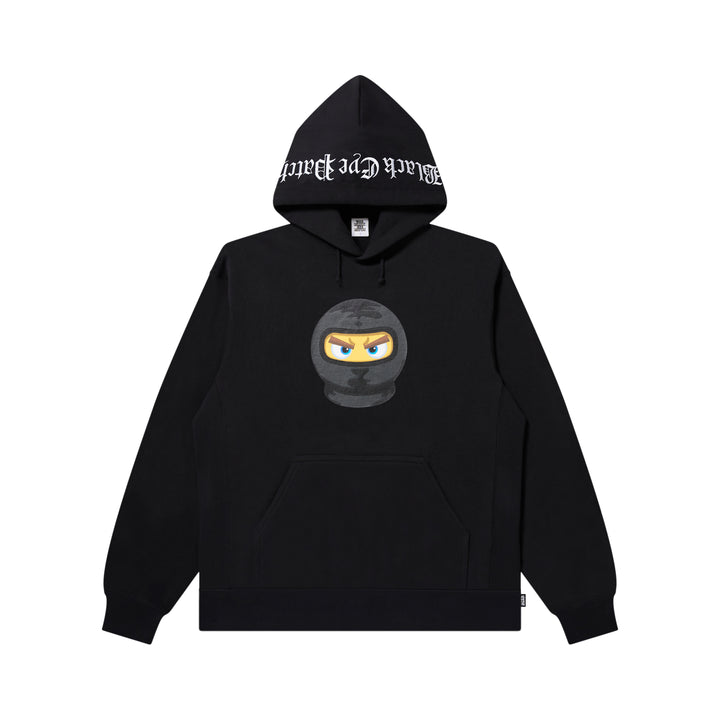 OG LABEL WAFFLE KNITTED CREW BLACK – BlackEyePatch