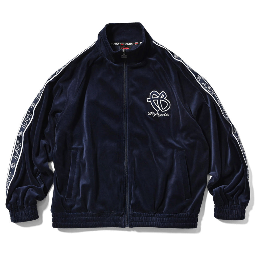 LFYT × FUBU ( エルエフワイティー × フブ ) VELOUR TRACK JACKET