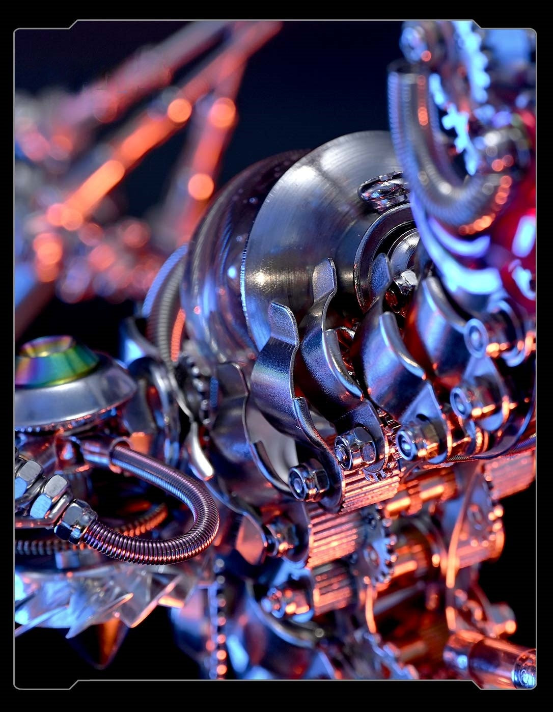 BLDB スチームパンク・タツノオトシゴ メタルパズルモデルキット