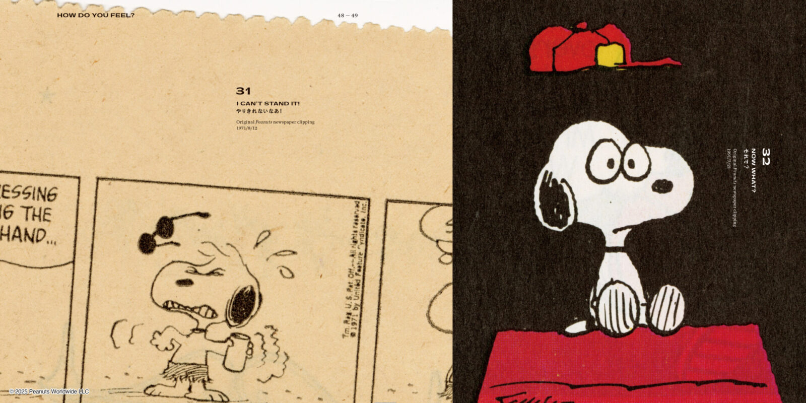 スヌーピーの75のスナップショット。ビジュアルブック『LIFE 75 SNAPS