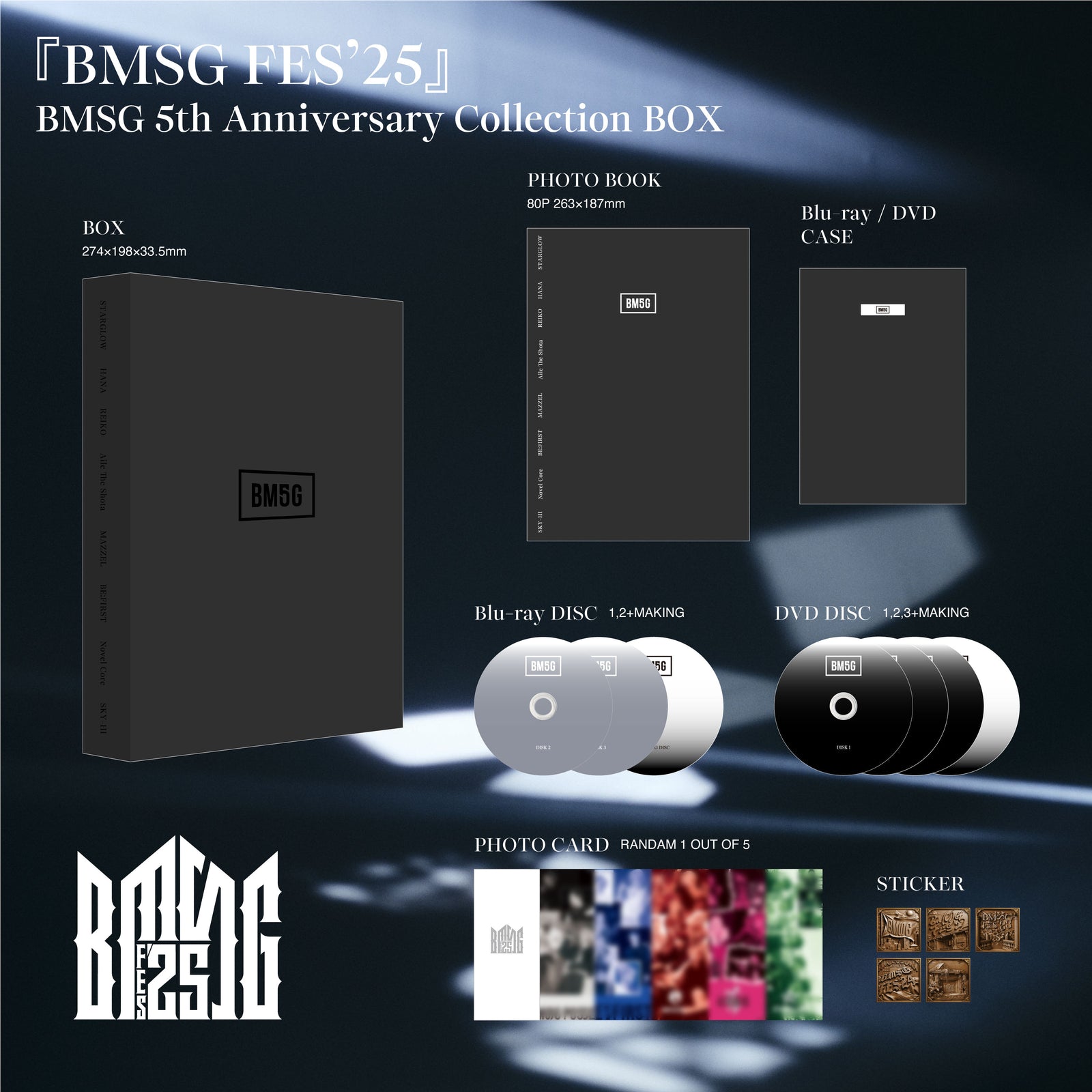 LIVE DVD＆蓝光『BMSG FES'25』