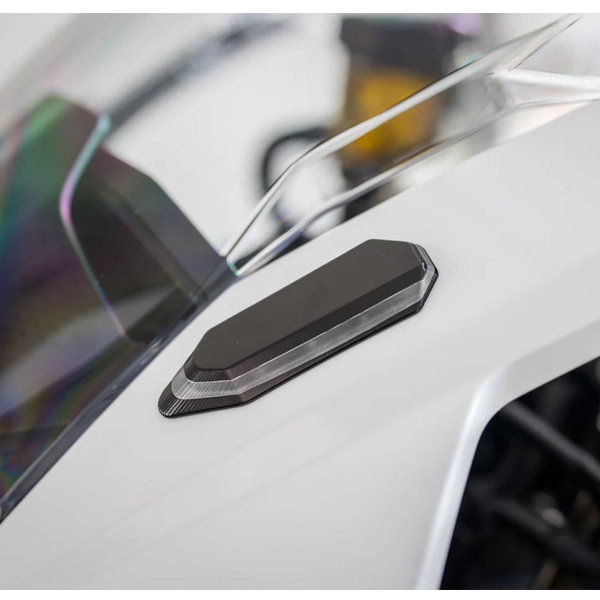 Futurismoto S1000RR Mirror Block Offs | BMW Motorcycles Southeast