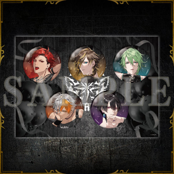 BLACK PARTY KV缶バッジセット – ブラックスター -Theater Starless