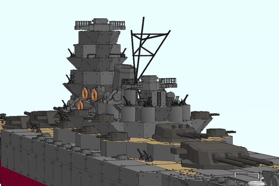 大和級戦艦 大和 Ver1.0 - バトルシップクラフト（Battleship Craft