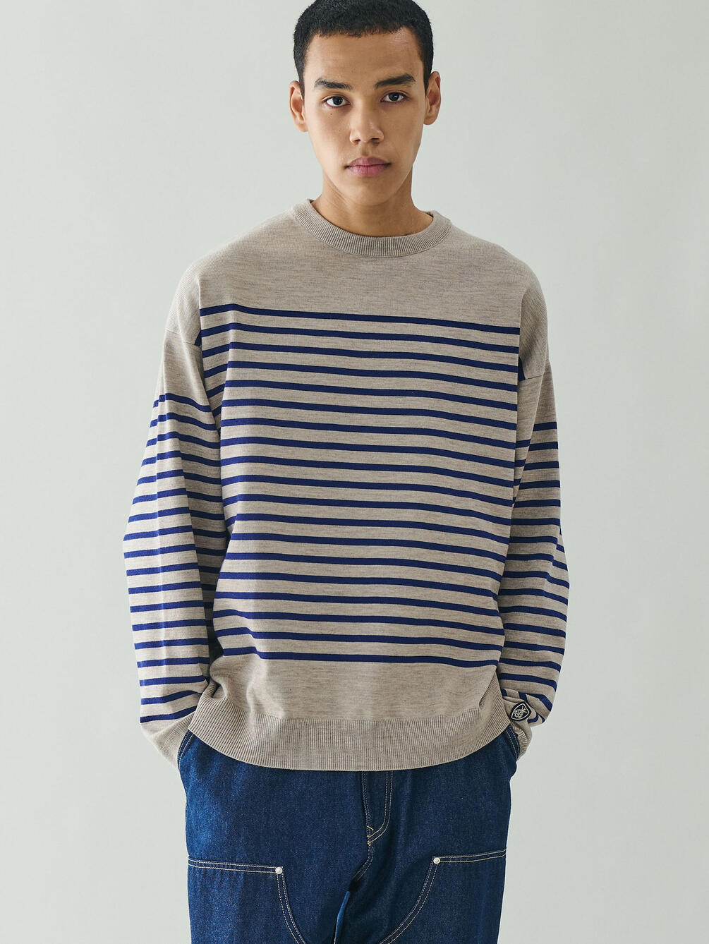 ORCIVAL | プレーティング プルオーバーニット MEN