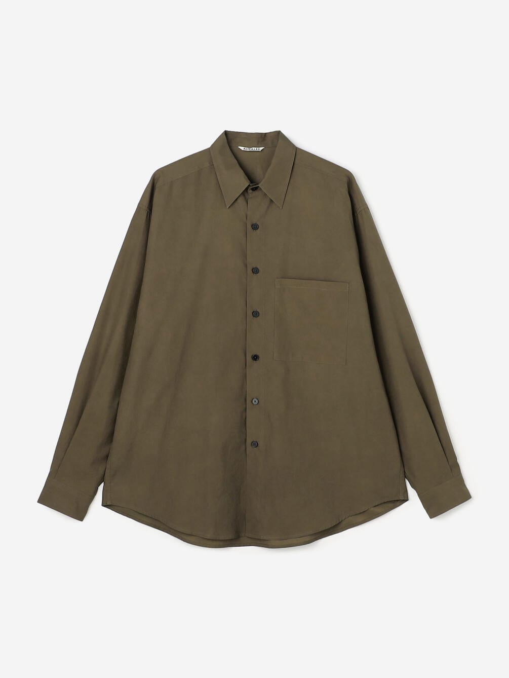 AURALEE | WASHED FINX TWILL BIG SHIRT MEN
