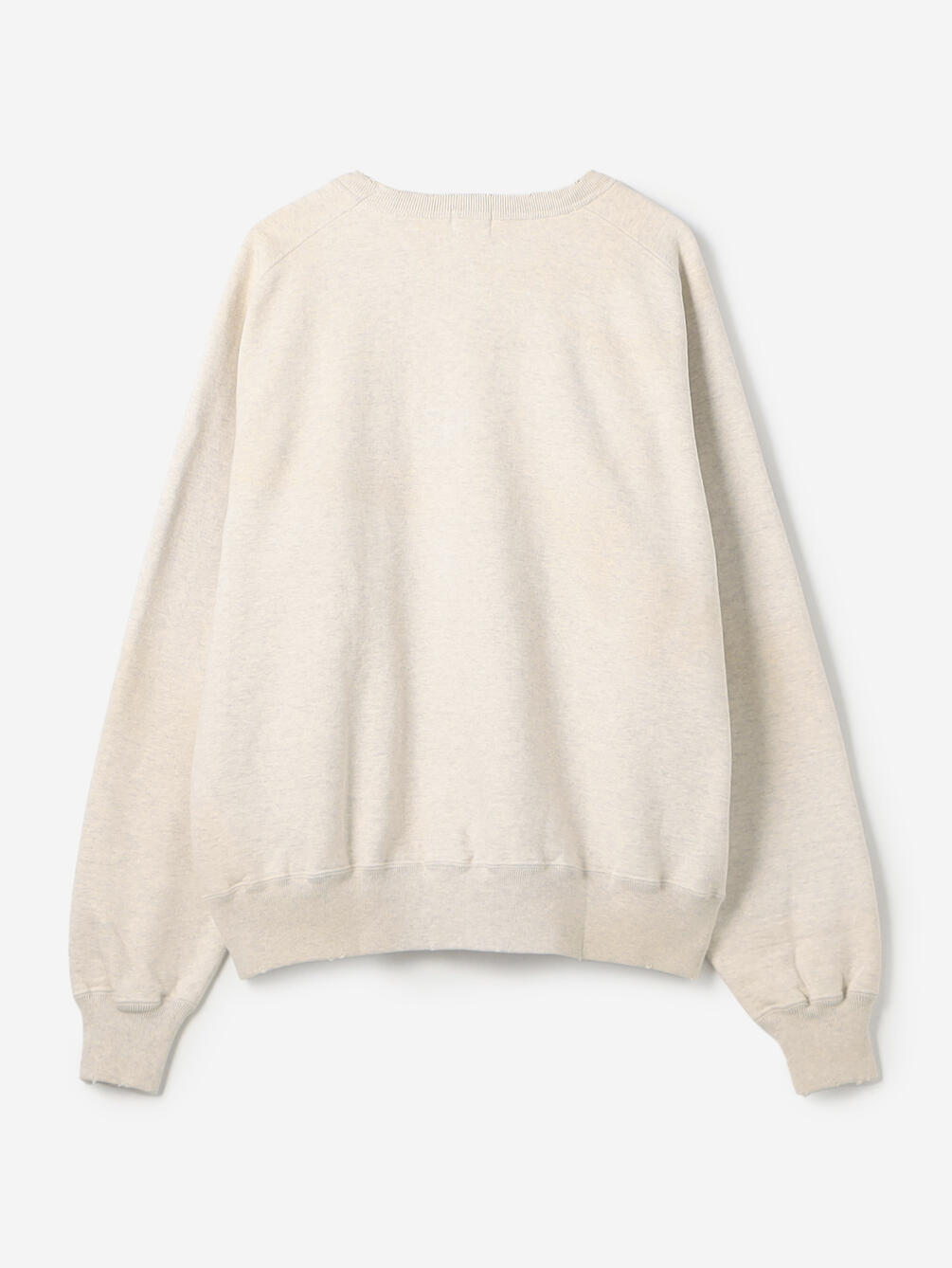 WHITESVILLE |〈別注〉ダメージ クルーネックスウェット MEN