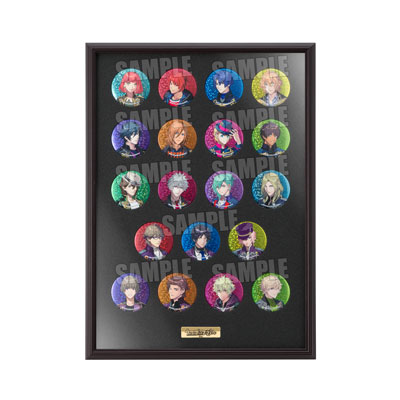 うたの☆プリンスさまっ♪ ホログラム缶バッジ額装セット：【公式