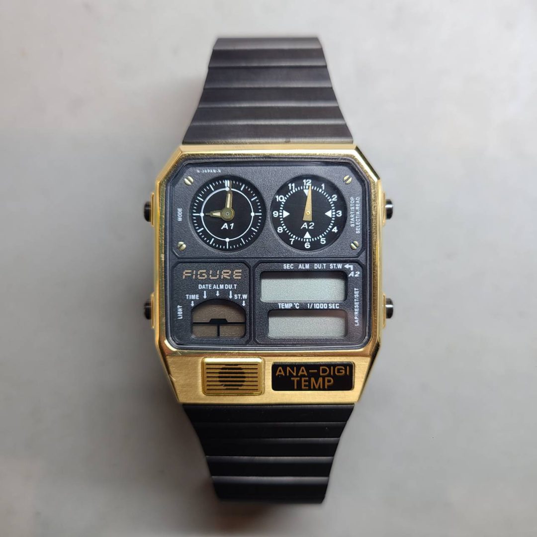 CITIZEN アナデジテンプ 腕時計ゴールド ※電池切れ ジャンク品