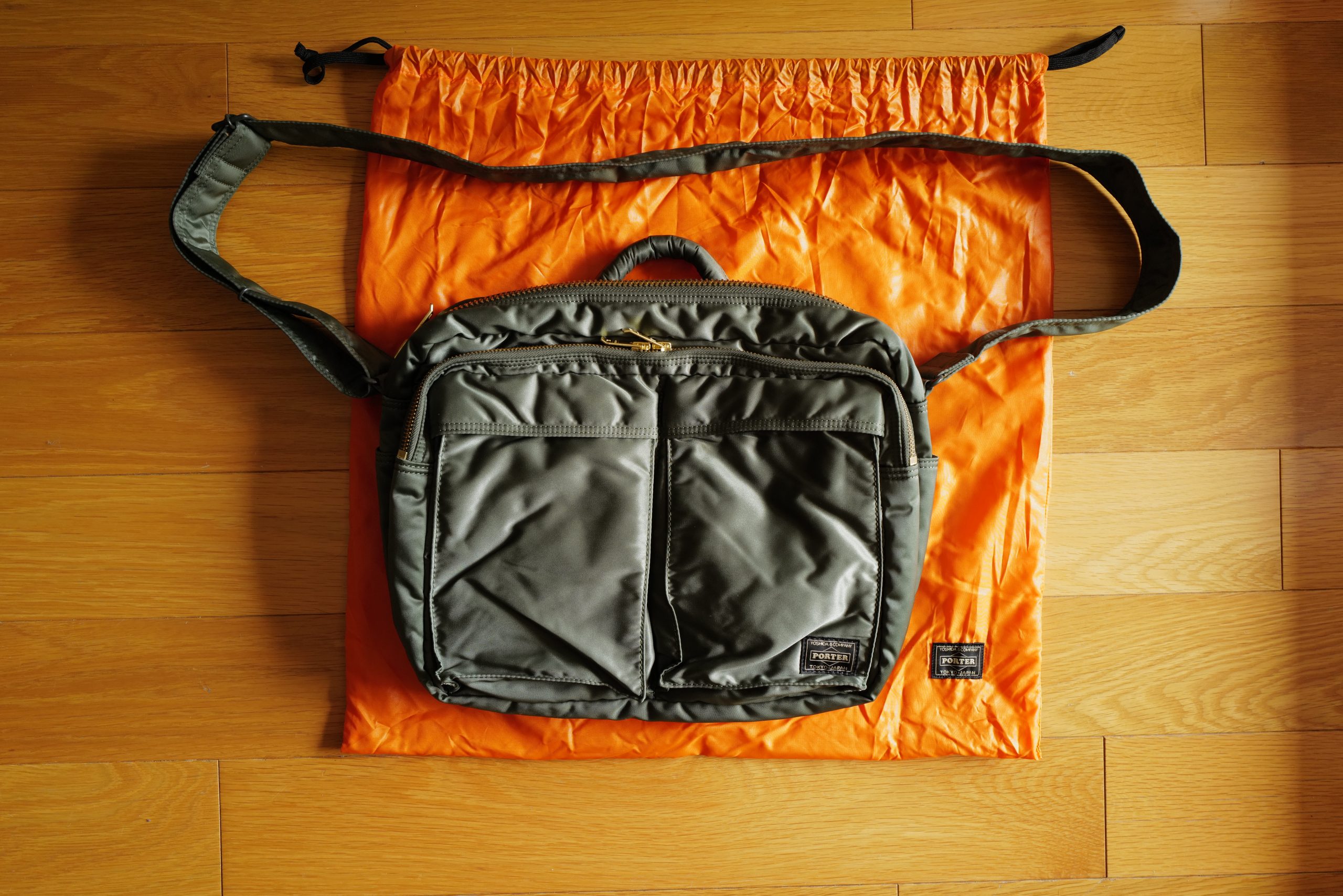 Yoshida & Co Porter Tanker Sling Bag W Zip (XL) – The Brooks Review