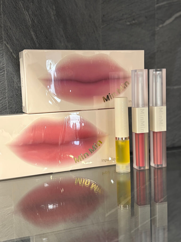 MinMin リップグロス インプットリップ 3種セット 最新情報 minmin
