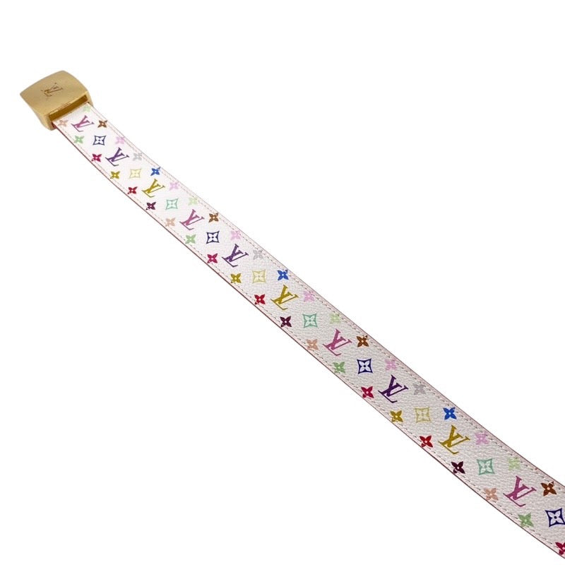 LOUIS VUITTON】ルイ・ヴィトン サンチュール・キャレ LVカット M9682