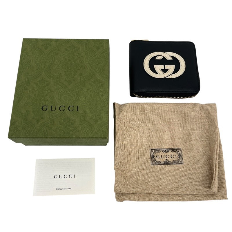 GUCCI】グッチ ジップアラウンド コンパクトウォレット 658837 二