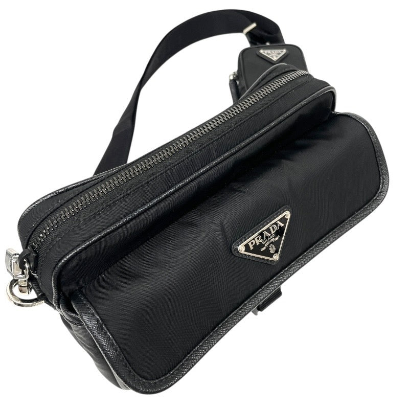 PRADA】プラダ クロスボディ 2VH133 ショルダーバッグ ナイロン メンズ