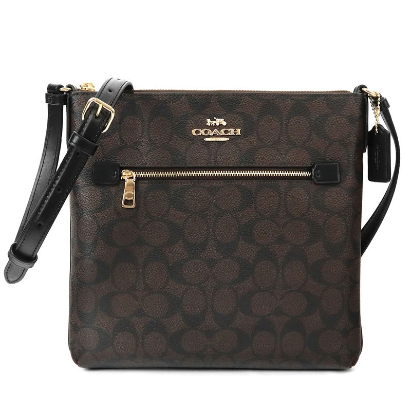 Brandol / COACH コーチ ショルダーバッグ シグネチャー ファイル