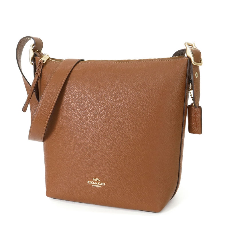 Brandol / COACH コーチ ショルダーバッグ レザー ヴァル ダッフル