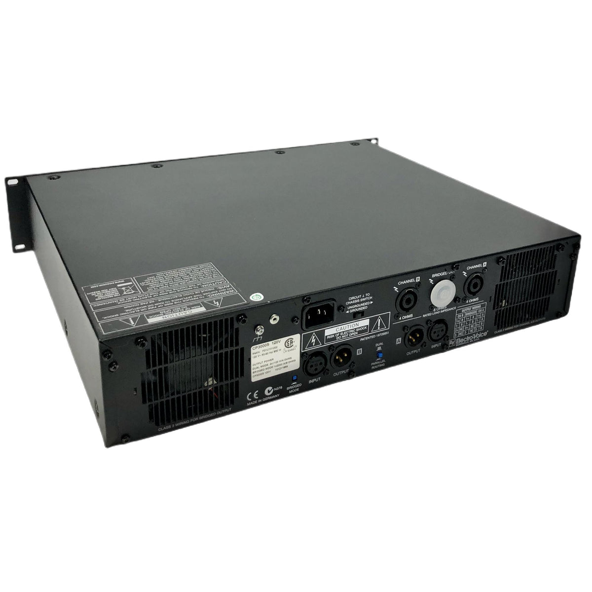 Electro-Voice EV CP3000S Stereo Power Amplifier, Original, Made in