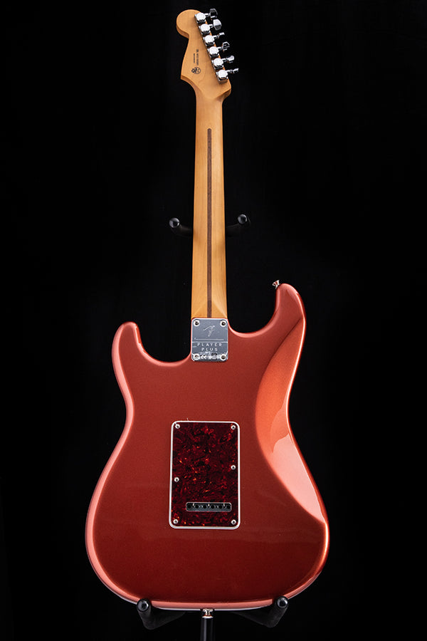 Fender Player Plus Stratocaster Aged Candy Apple Red Electric Guitar