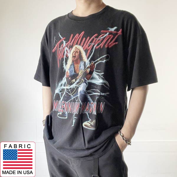 90s Ted Nugent ロックT 半袖Tシャツ XL | All Sport - 札幌