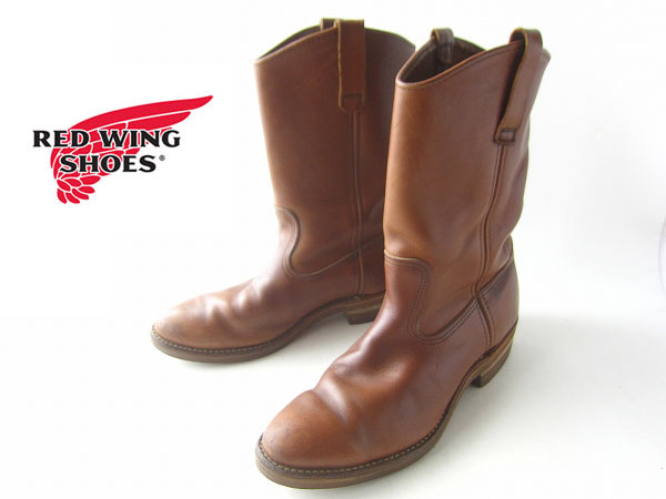 ビンテージ/80's/レッドウィング/ペコスブーツ/茶系【26cm】USA製