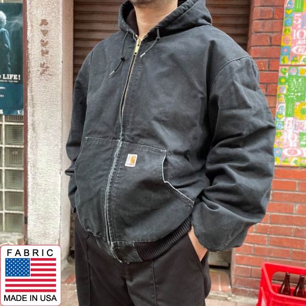 carhartt J140 アクティブジャケット | 黒色 XL-R - 札幌 ビンテージ