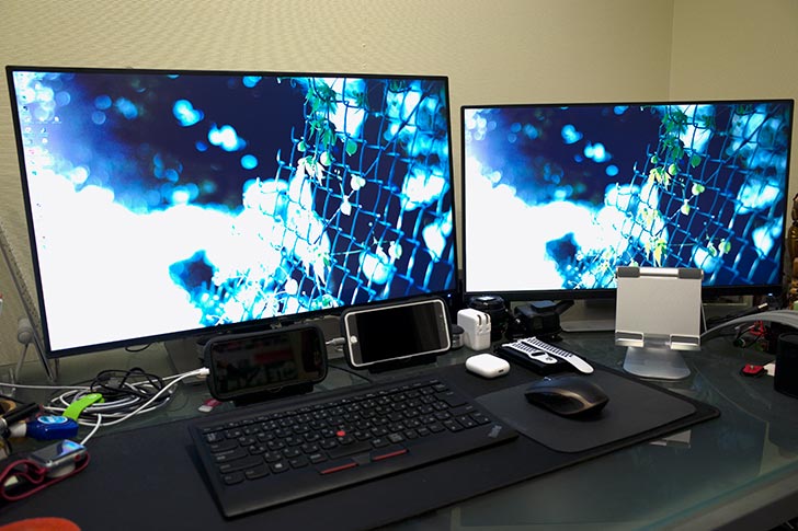 27インチの4Kモニタ DELL U2718Q レビュー。3840x2160の解像度は想像