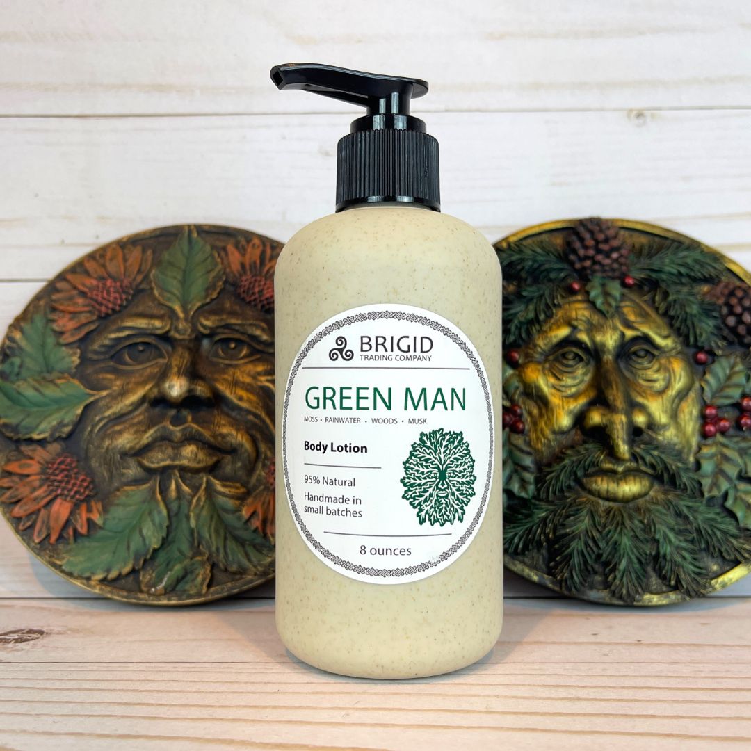 Green Man Natural Body Lotion - Moss, Rain, Old Forests, Musk
