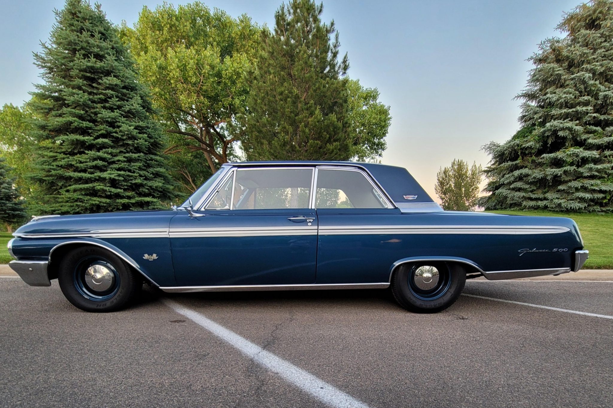 1962 Ford Galaxie 500 Club Victoria G-Code 4-Speed for sale on BaT