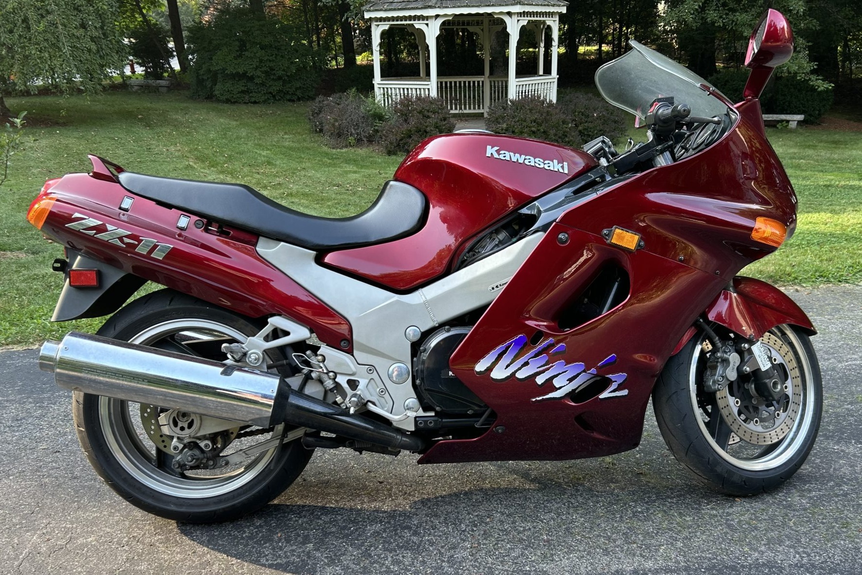 No Reserve: 1996 Kawasaki Ninja ZX-11 for sale on BaT Auctions