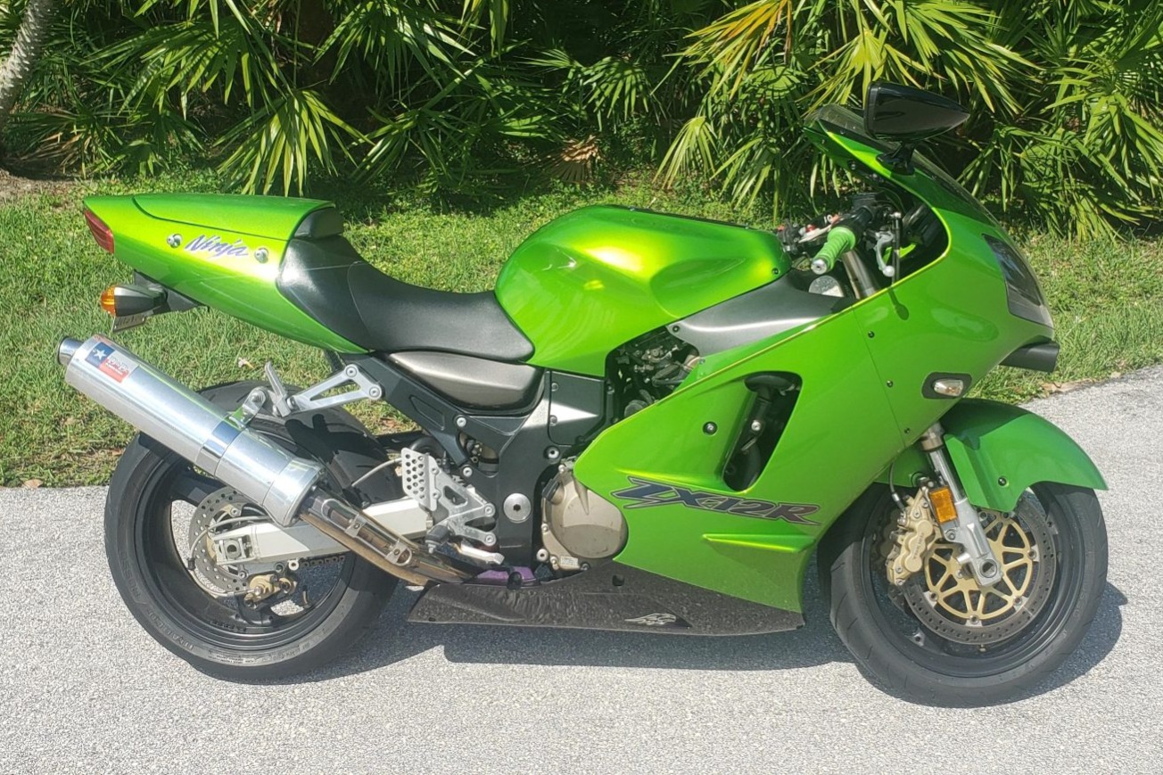No Reserve: Original-Owner 2000 Kawasaki Ninja ZX-12R for sale on