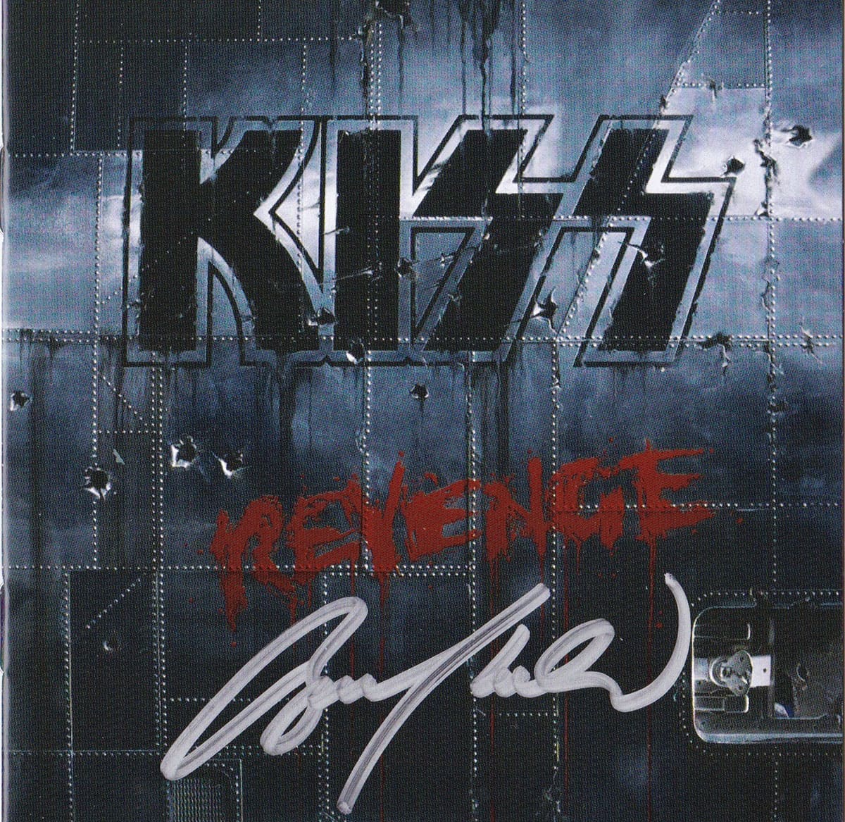 Autographed KISS Revenge CD - BruceKulick.com-The Official Bruce