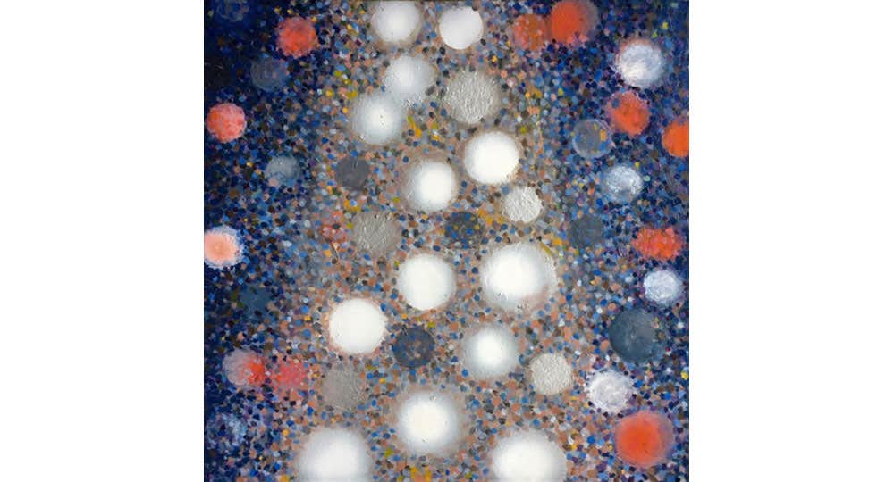 現代美術 山本和香子『Etoile Ⅰ』ペーパーにグァッシュ 0603F 現代