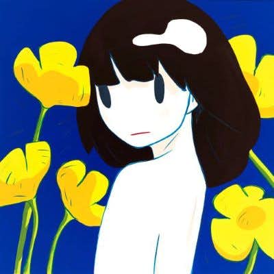 天野タケル作品展開催記念、新作《Venus & Flower》のプリント受注販売