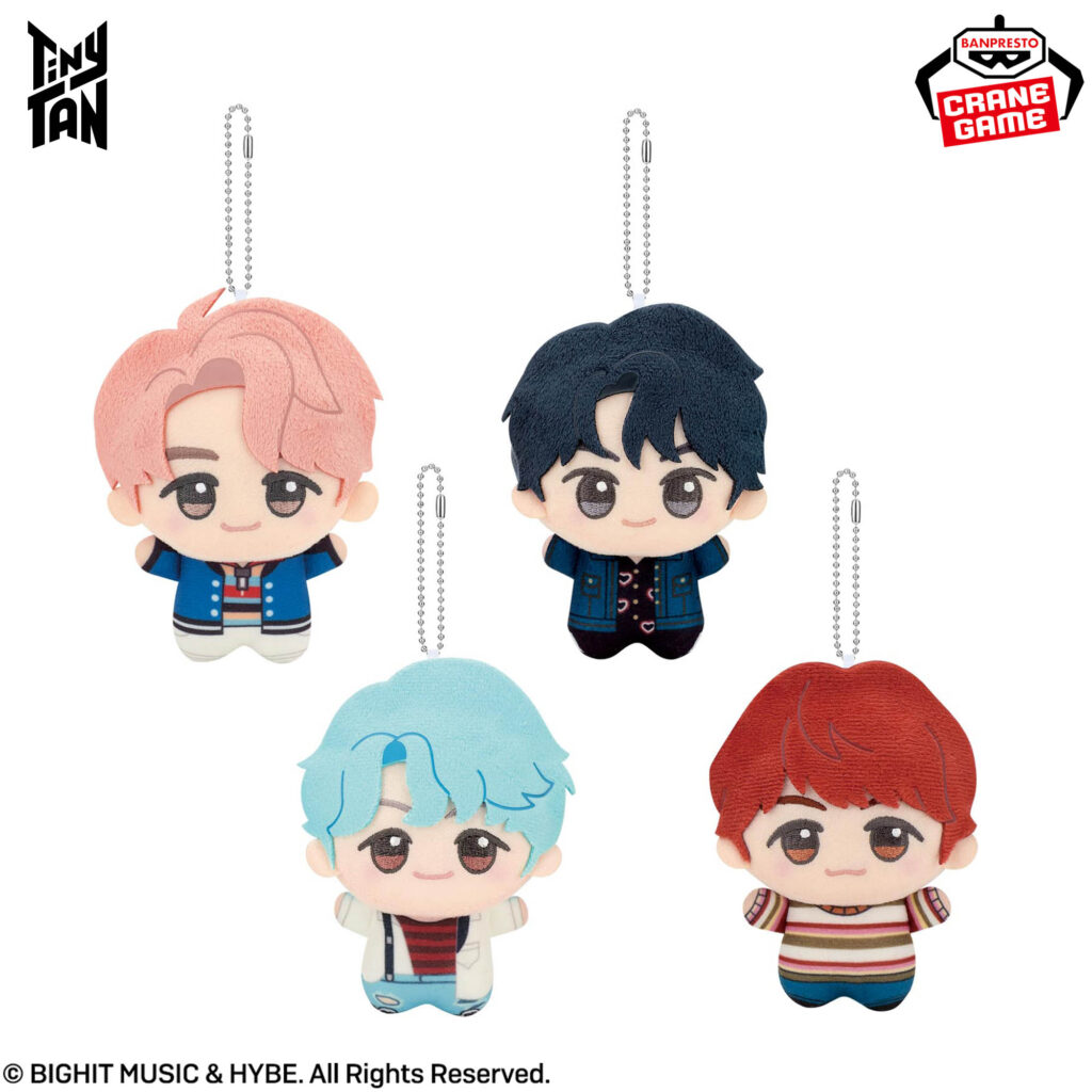 BTSの可愛いぬいぐるみ「ちびぐるみ」が発売決定！！発売日・購入方法