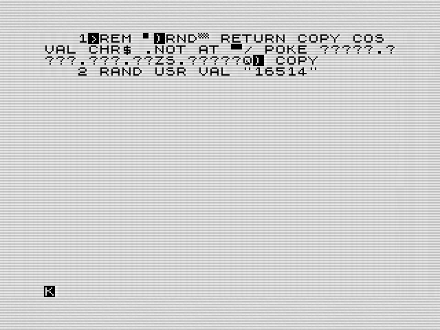 ZX81: On to Machine Code | Bumbershoot Software
