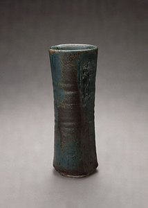 蒼釉花入 文化遺産オンライン