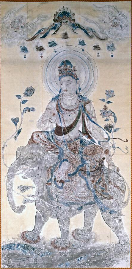 鈴木空如筆法隆寺金堂壁画模写及び下絵 文化遺産オンライン