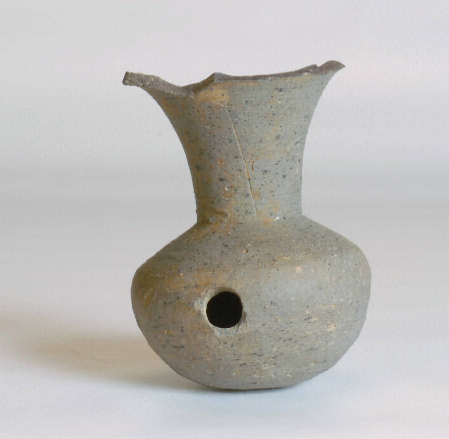 須恵器 花瓶 昭和参十六年平塚大神地区出土品（新幹線工事中）