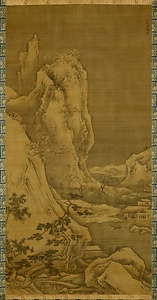 紙本墨画四万山水図〈文伯仁筆／嘉靖三十年の年記がある〉 文化遺産