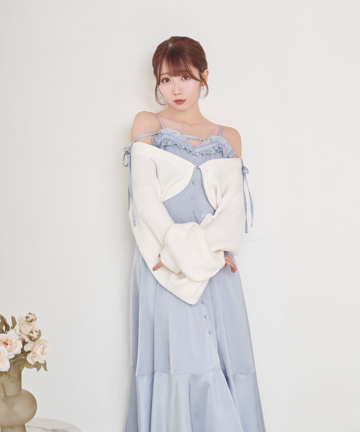 cami dress set cardigan – BUNNY APARTMENT