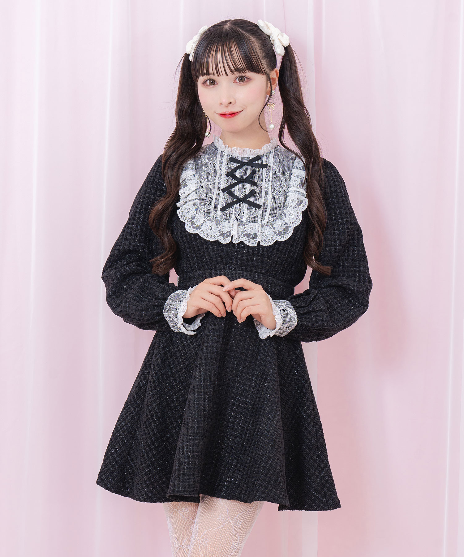 メイドライクツイードワンピース – BUNNY APARTMENT