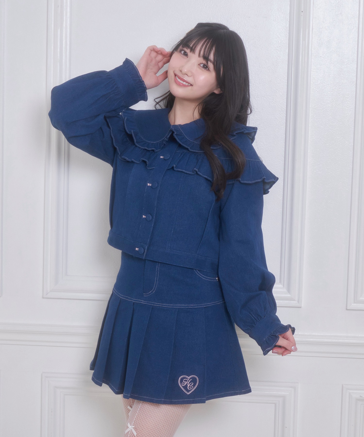 バーバリーブルーレーベル スカート トップス セット チェック38 1円