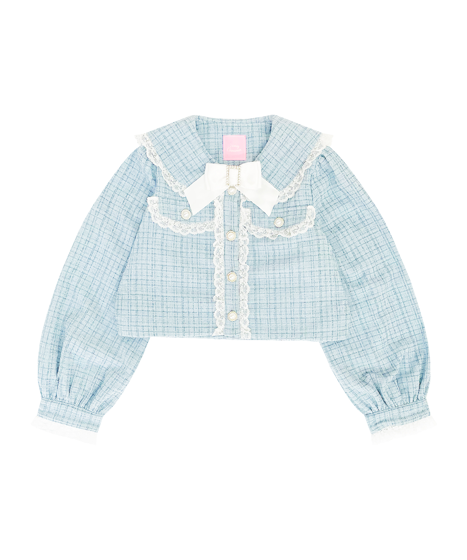 レースフリルツイード_スカートSET – BUNNY APARTMENT