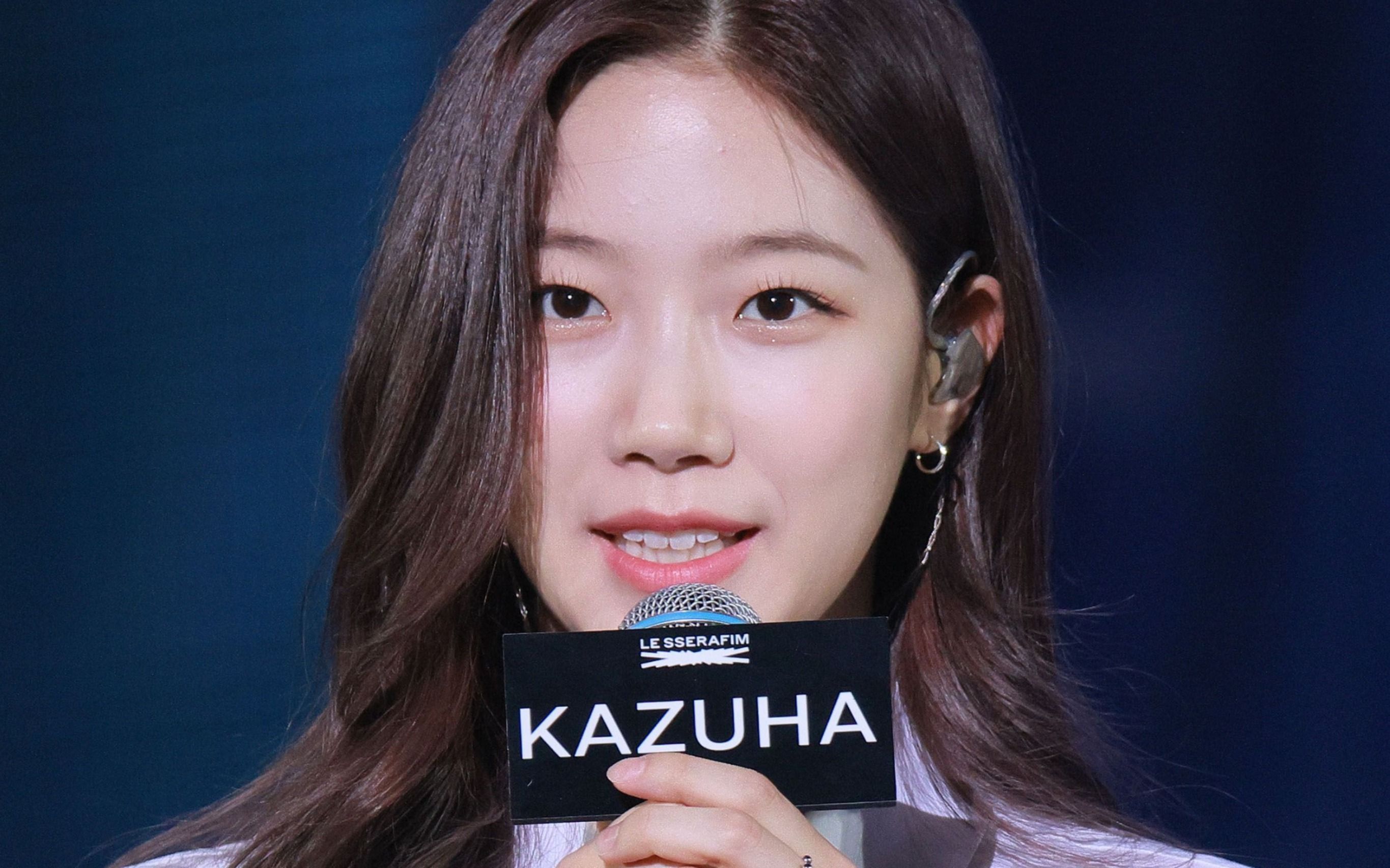 登場しただけで会場がザワついた」LE SSERAFIMカズハ（21）のデビュー