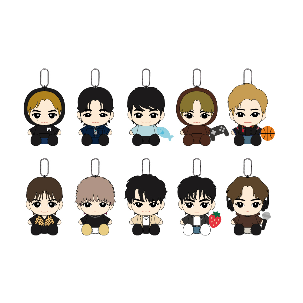 BUDDIIS バディチャン ぬいぐるみキーホルダー #KEVIN ケビン BUDDIIS