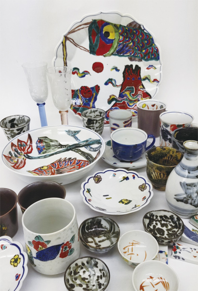 佐藤勝彦 墨彩画とやきもの 展 | 画廊ビュッフェファイヴ： 画廊