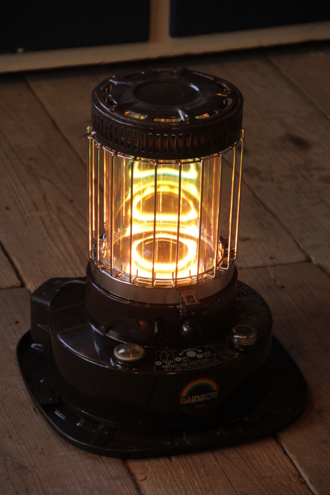 TOYOTOMI,トヨストーブ,レインボーRB-2,ブラウン レトロストーブ 芯